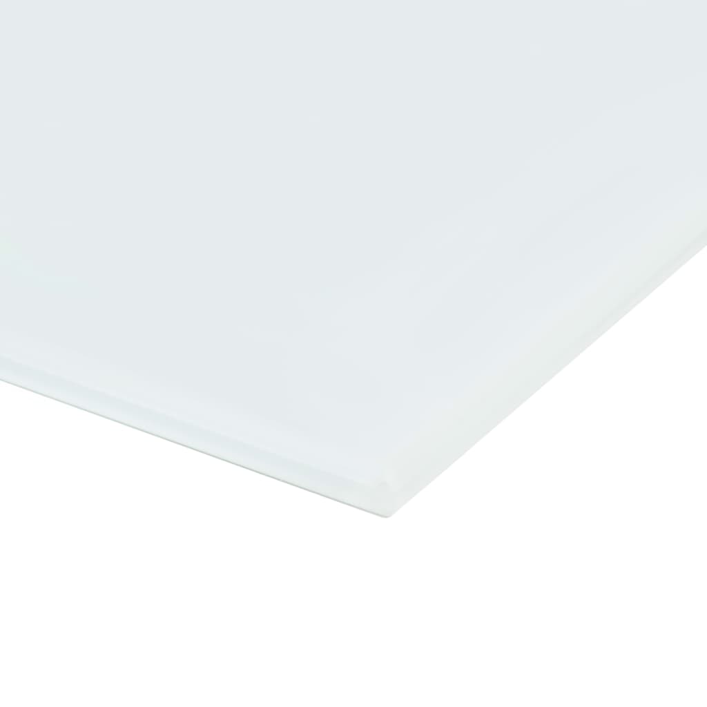 vidaXL سبورة جدارية مغناطيسية زجاج أبيض 60×40 سم