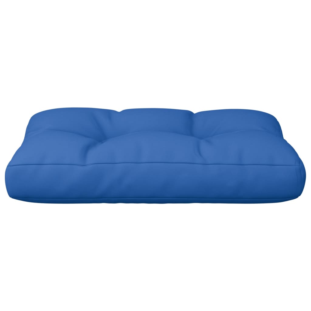 vidaXL وسادة أريكة طبليات أزرق ملكي 60×40×10 سم