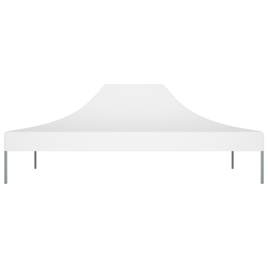 vidaXL سقف خيمة حفلات 4×3 م أبيض 270 جم/م²