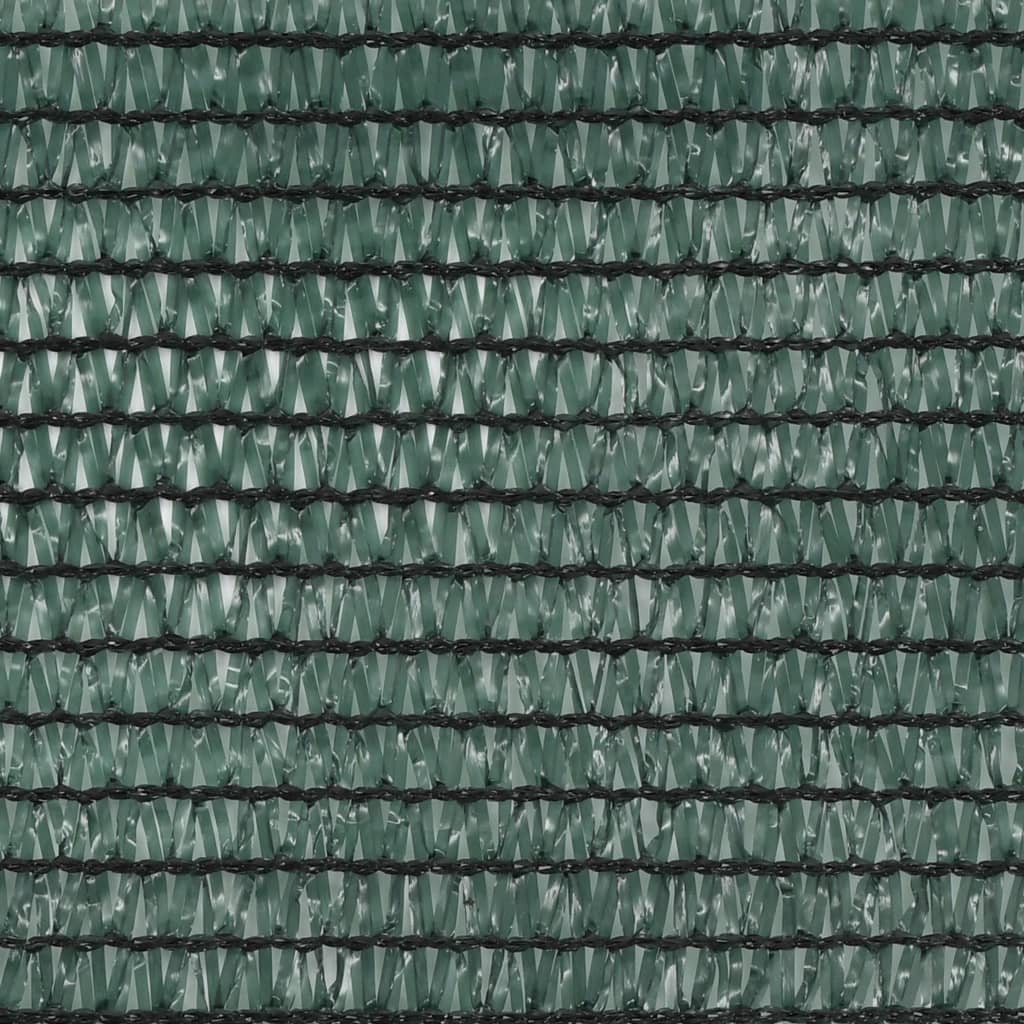 vidaXL حاجز ملعب تنس HDPE أخضر 2×100 م