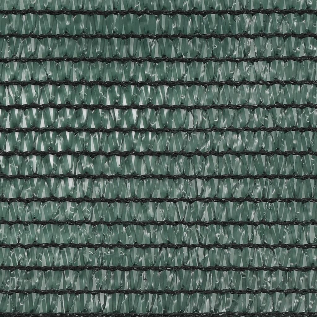 vidaXL حاجز ملعب تنس HDPE أخضر 1.8×100 م