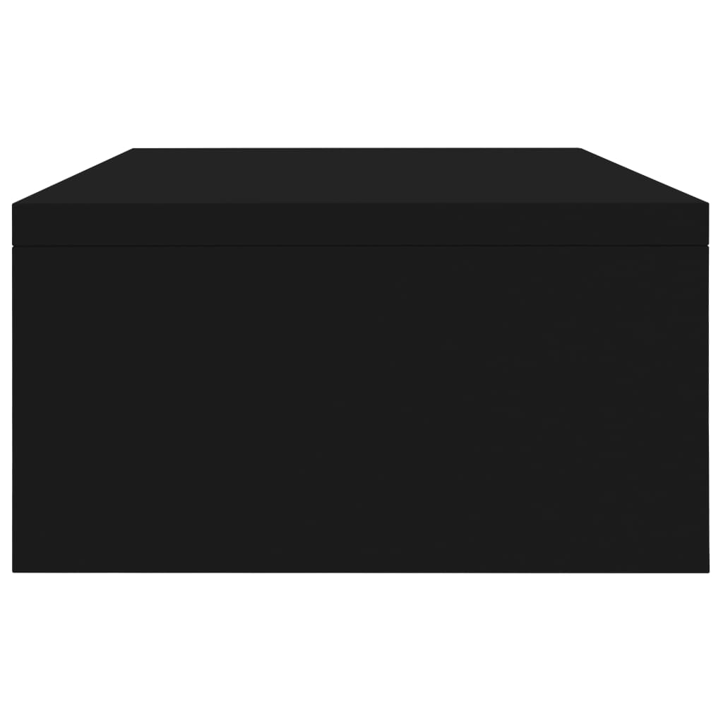 vidaXL حامل شاشة أسود 42×24×13 سم خشب مضغوط
