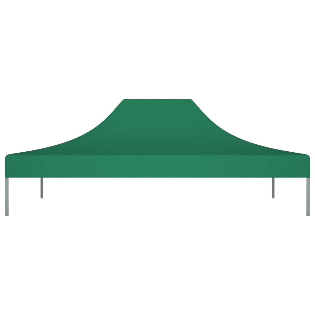 vidaXL سقف خيمة حفلات 4×3 م أخضر 270 جم/م²