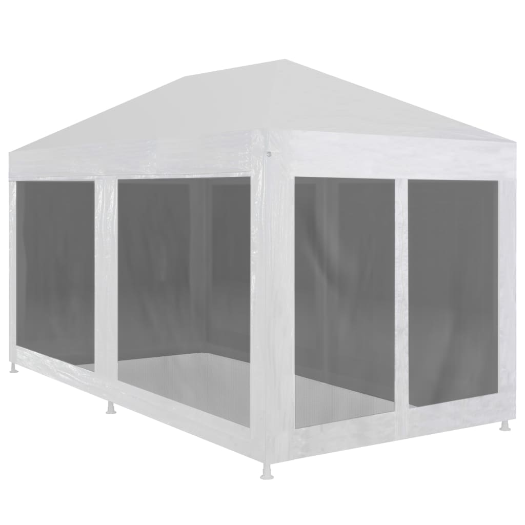 vidaXL خيمة حفلات مع 6 جدران جانبية شبكية 6×3 م