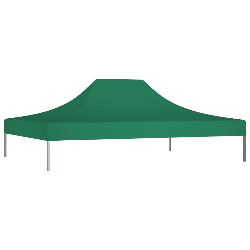 vidaXL سقف خيمة حفلات 4×3 م أخضر 270 جم/م²