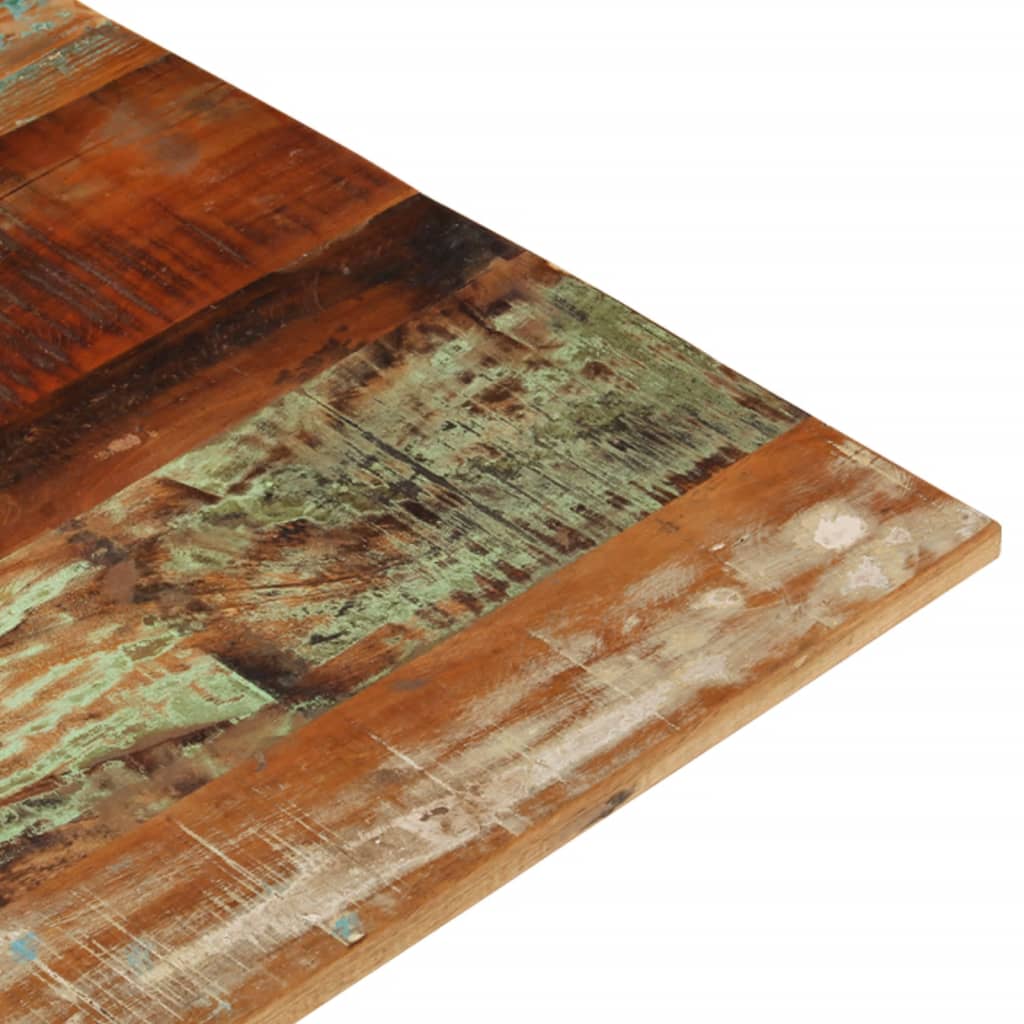 vidaXL سطح طاولة مستطيل 70×80 سم 15-16 ملم خشب صلب مستصلح
