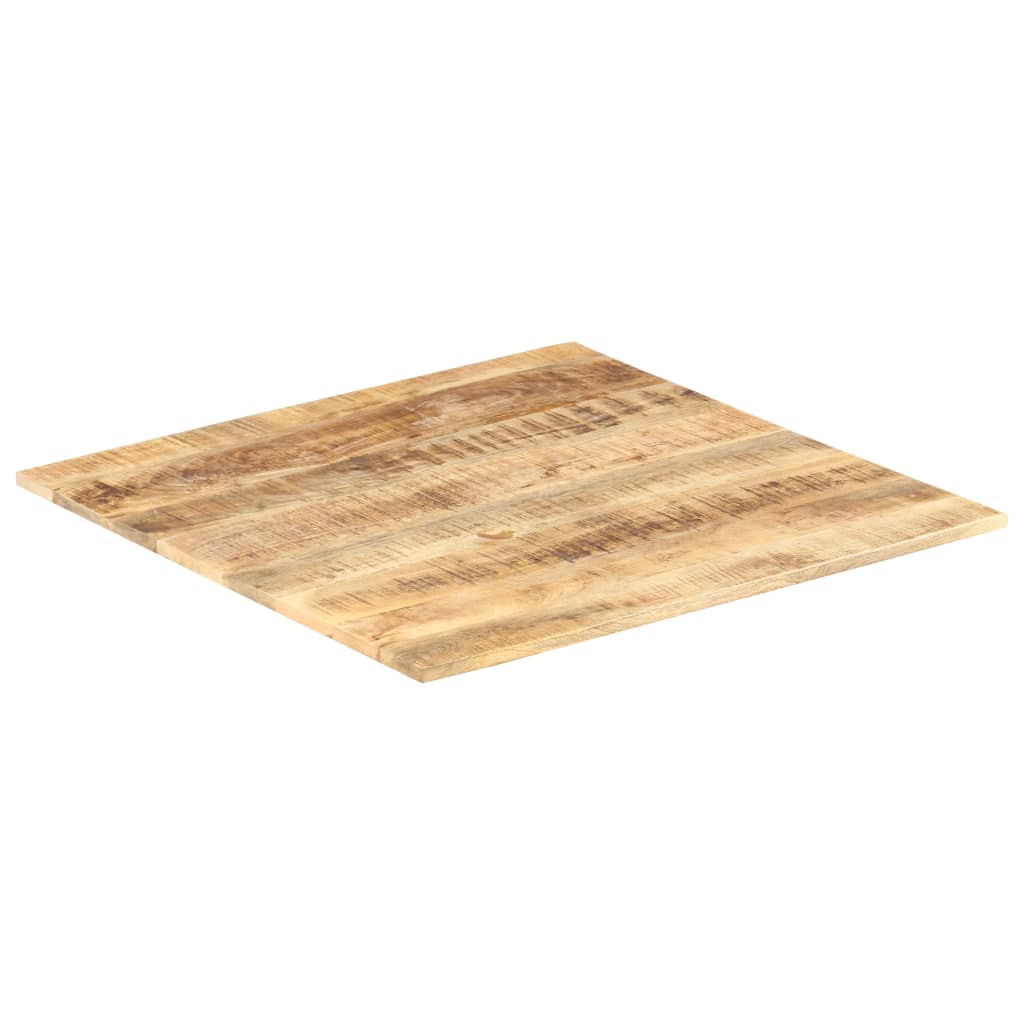 vidaXL سطح طاولة دائري خشب مانجو صلب 15-16 مم 70×70 سم