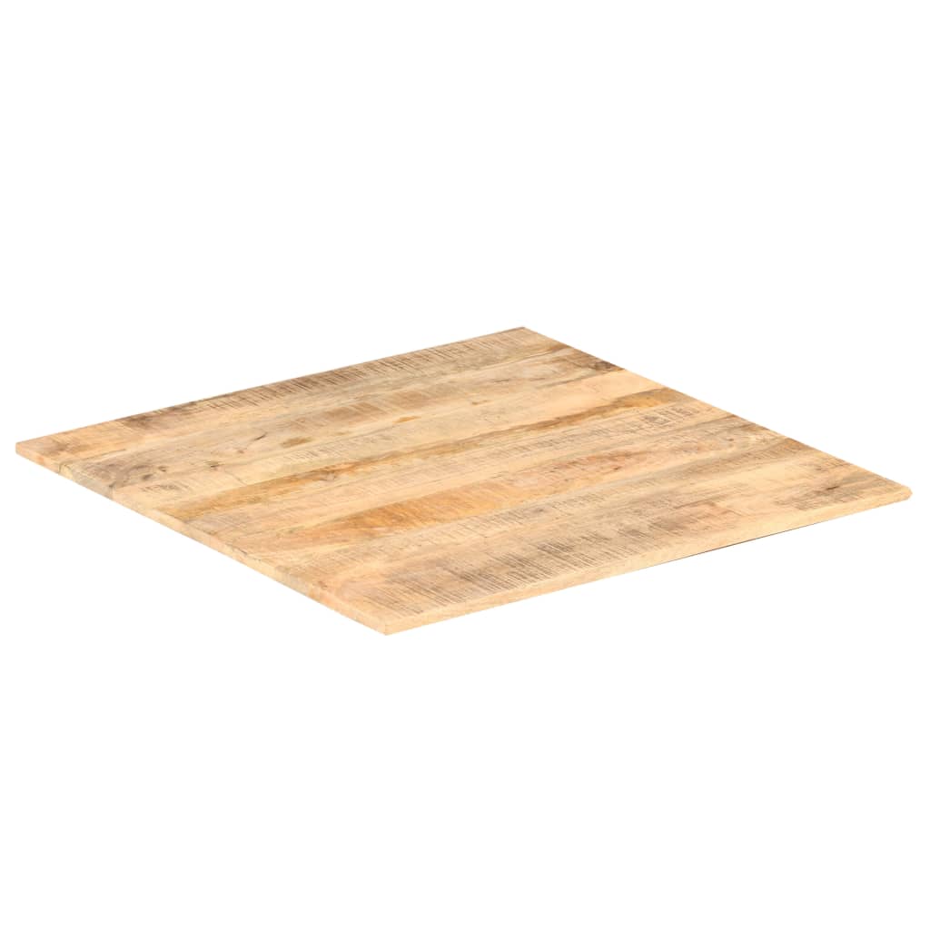 vidaXL سطح طاولة دائري خشب مانجو صلب 15-16 مم 80×80 سم