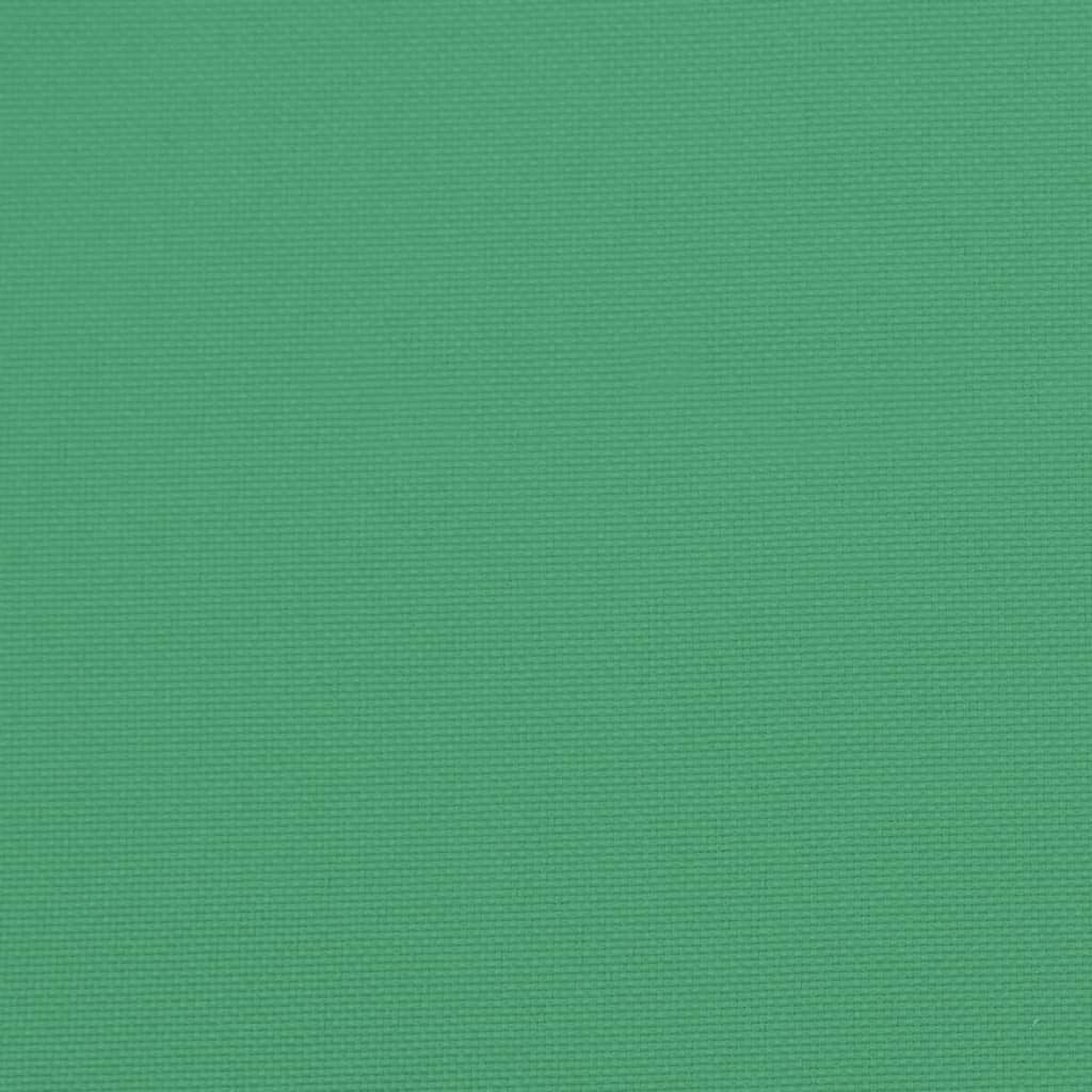 vidaXL وسائد بنش حديقة 2 ق أخضر 100×50×7 سم قماش أكسفورد