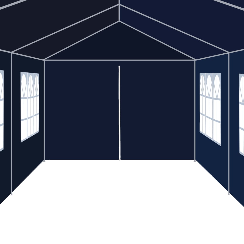 vidaXL خيمة حديقة 3x12 متر أزرق