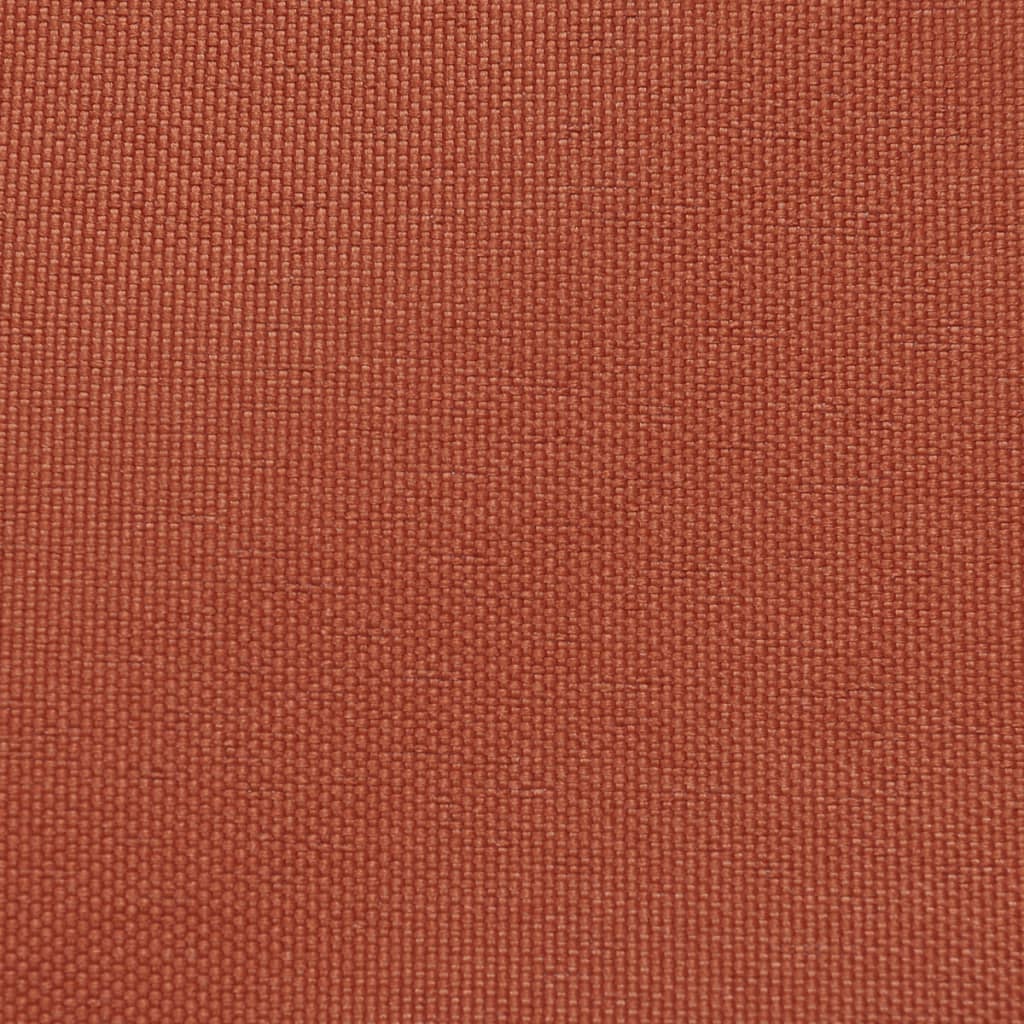 vidaXL مظلة شراعية قماش أكسفورد مربعة الشكل 3.6×3.6 سم قرميدي