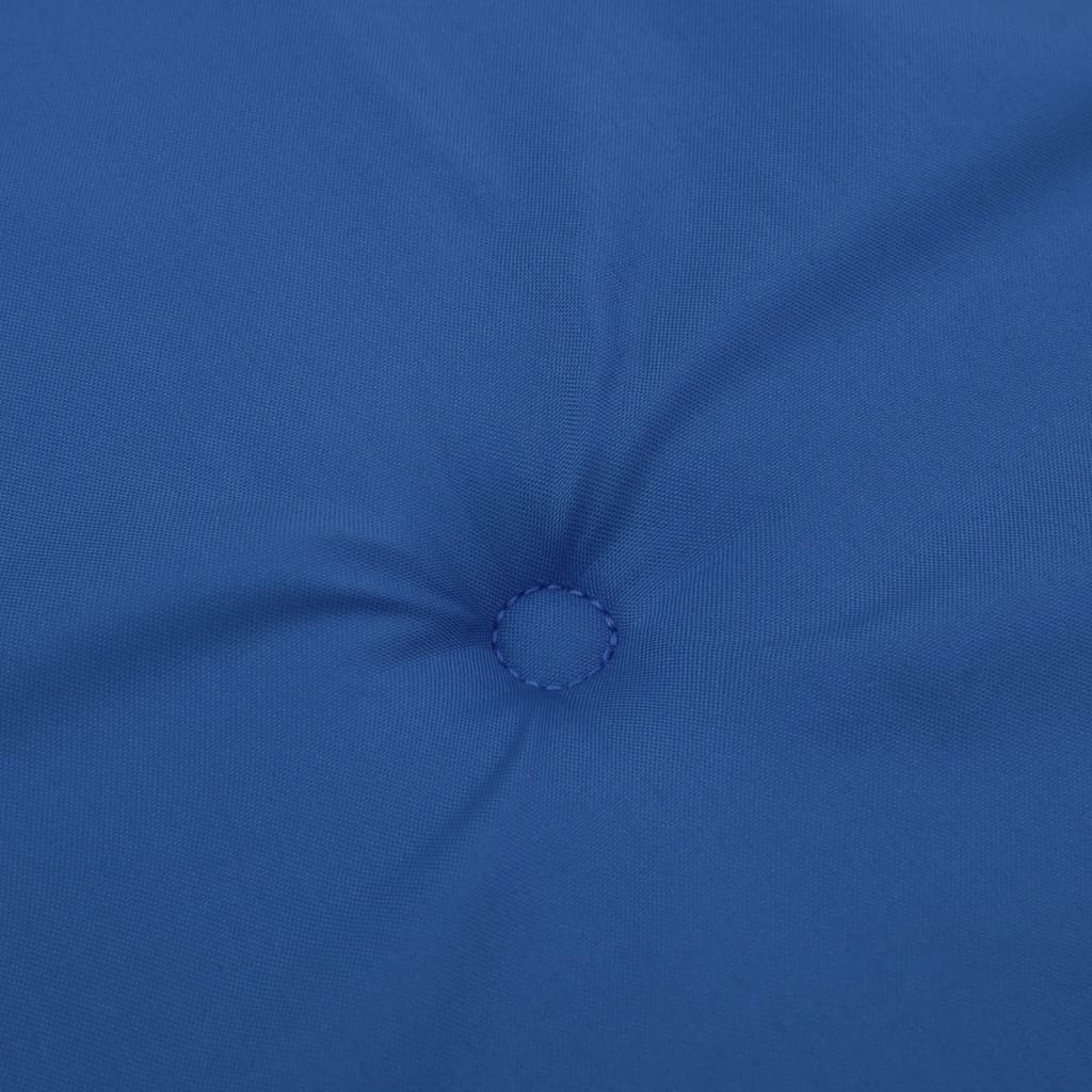 vidaXL وسادة مقعد حديقة أزرق ملكي 100×50×3 سم قماش