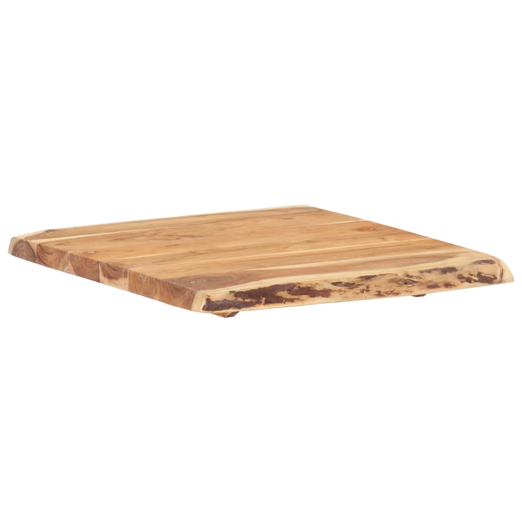 vidaXL سطح طاولة خشب أكاسيا صلب 58×(50-60)×3.8 سم