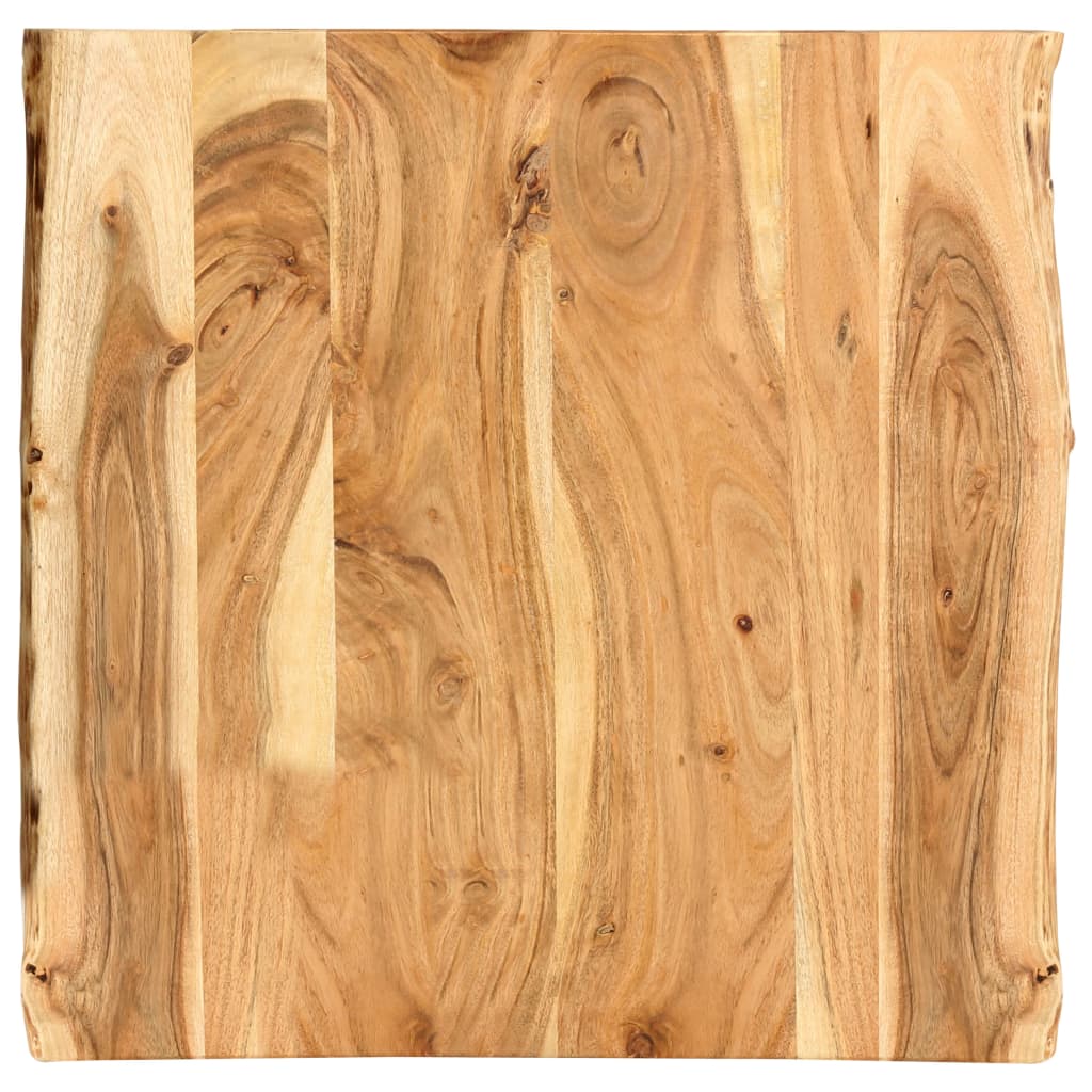 vidaXL سطح طاولة خشب أكاسيا صلب 58×(50-60)×2.5 سم