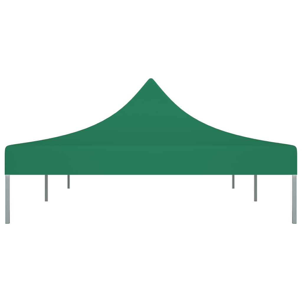 vidaXL سقف خيمة حفلات 6×3 م أخضر 270 جم/م²