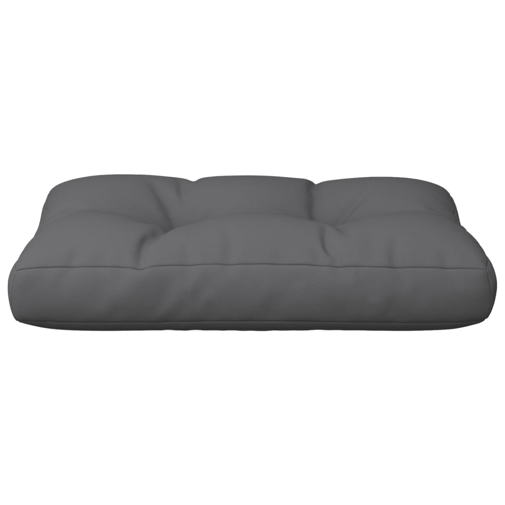vidaXL وسادة أريكة طبلية أنثراسيت 50×40×10 سم