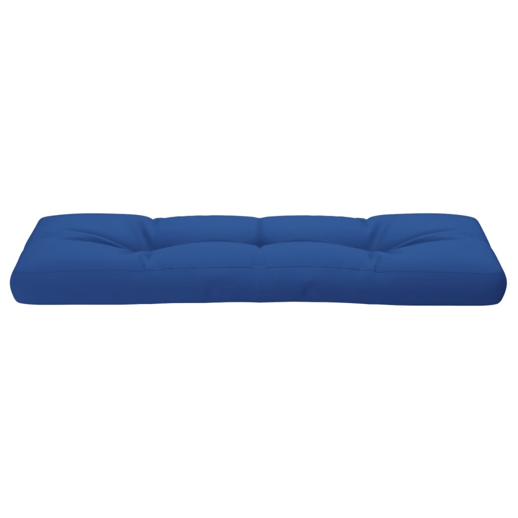 vidaXL وسادة أريكة طبليات أزرق ملكي 120×40×10 سم