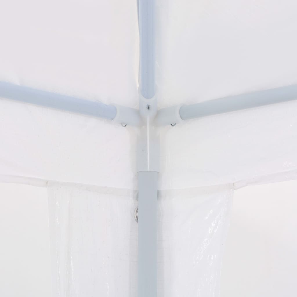 vidaXL خيمة حفلات 3×9 م بولي إيثيلين (PE) أبيض