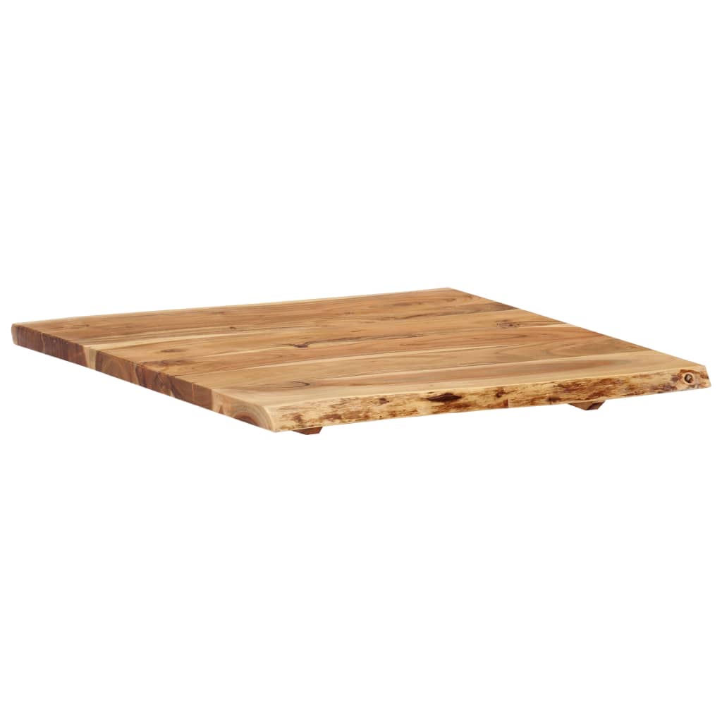 vidaXL سطح طاولة خشب أكاسيا صلب 58×(50-60)×2.5 سم