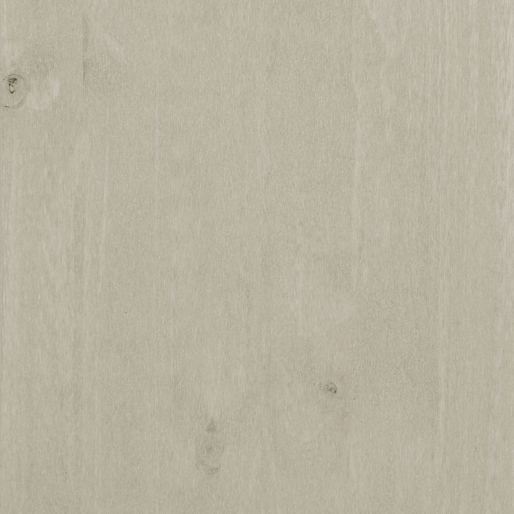vidaXL طاولة كونسول أبيض 90×35×90 سم خشب صنوبر صلب
