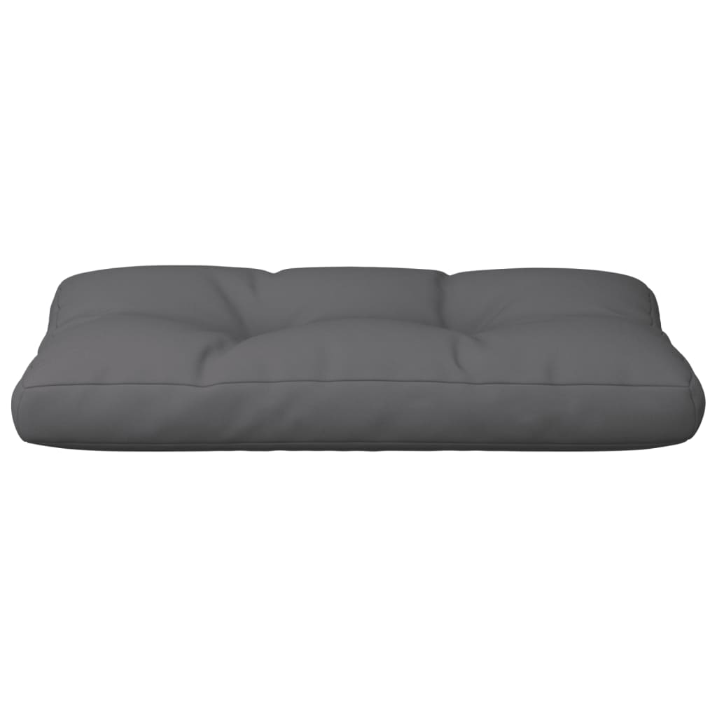 vidaXL وسادة أريكة طبلية أنثراسيت 70×40×10 سم