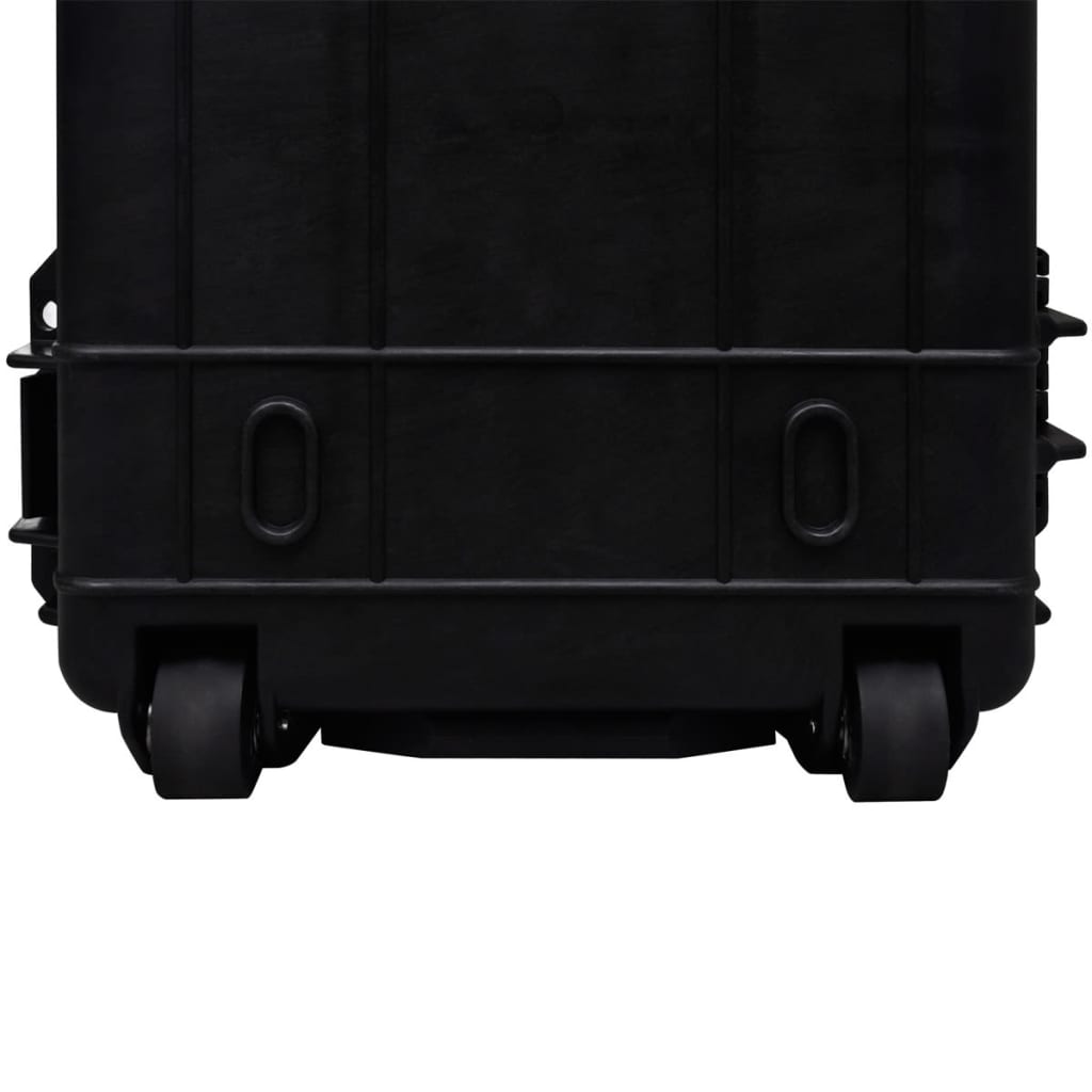 vidaXL حقيبة حمل بندقية ترولي بلاستيك مسبوكة مقاومة للماء