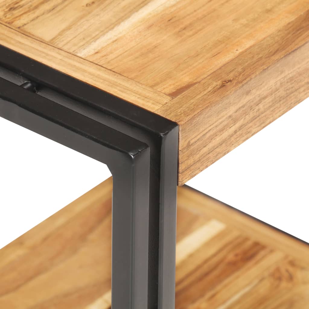 vidaXL طاولة جانبية 40×30×40 سم خشب أكاسيا صلب