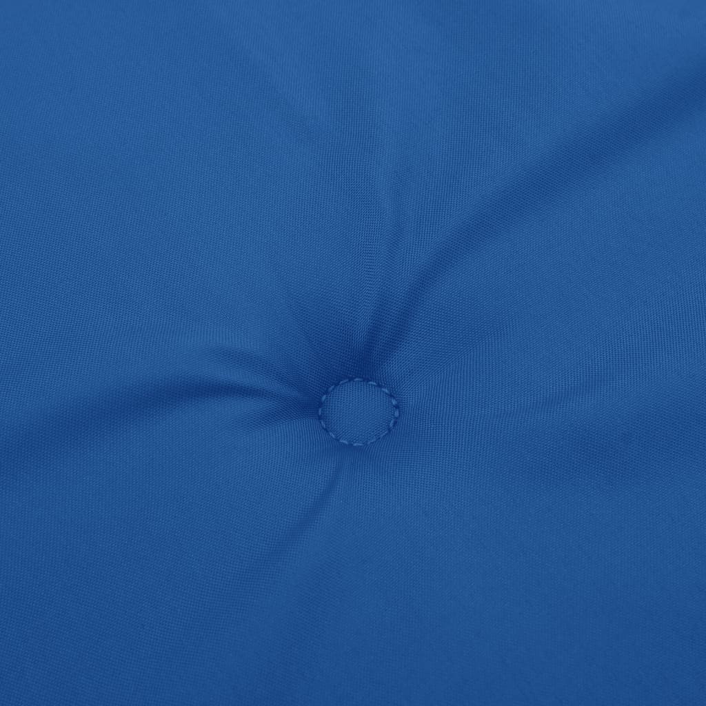 vidaXL وسادة مقعد حديقة أزرق ملكي 150×50×3 سم قماش