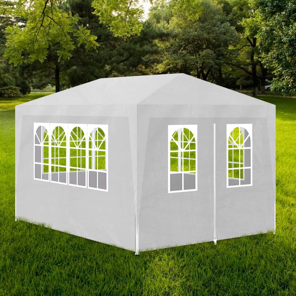 vidaXL خيمة حفلات 3×4 متر لون أبيض