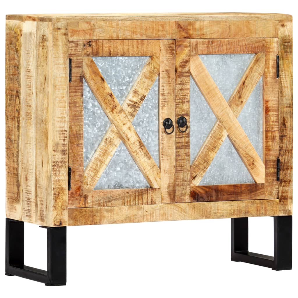 vidaXL خزانة جانبية 80×30×76 سم خشب مانجو صلب