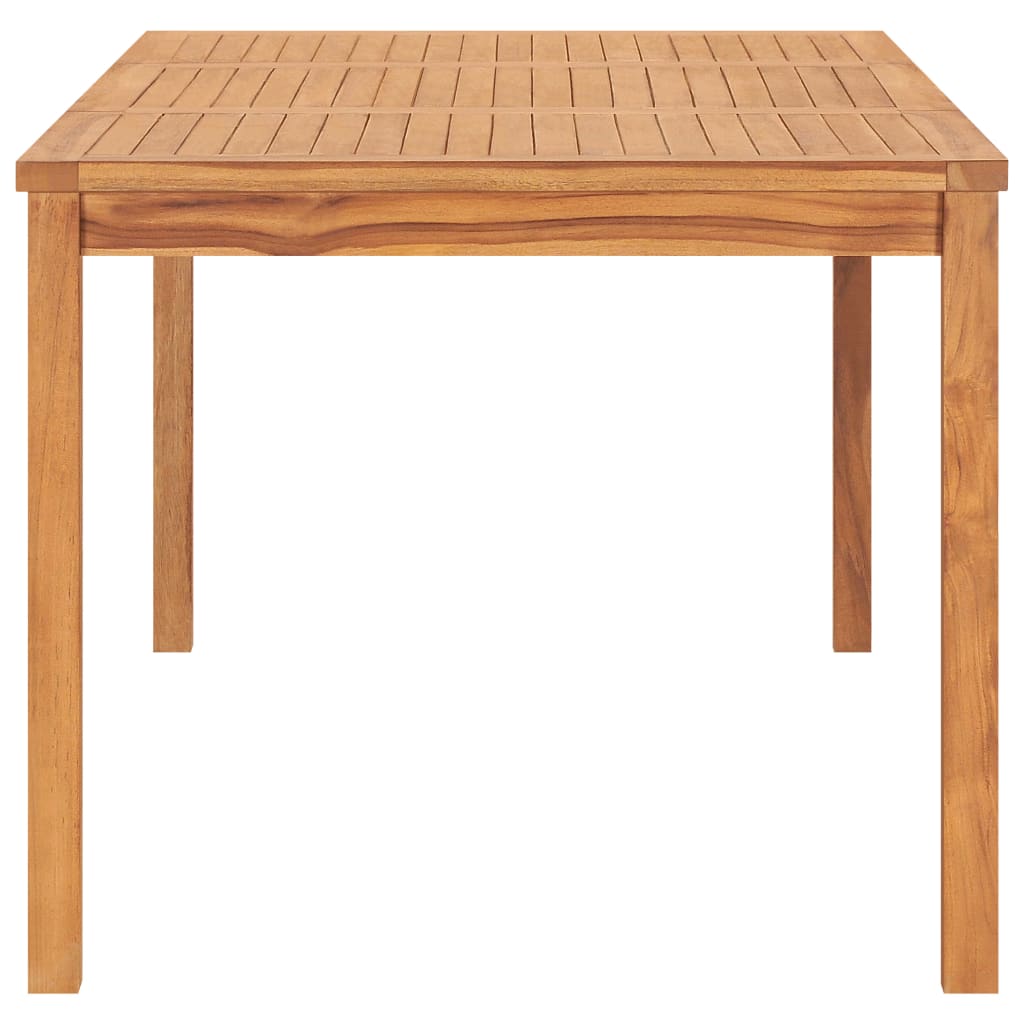 vidaXL طاولة سفرة حديقة 180×90×77 سم خشب ساج صلب