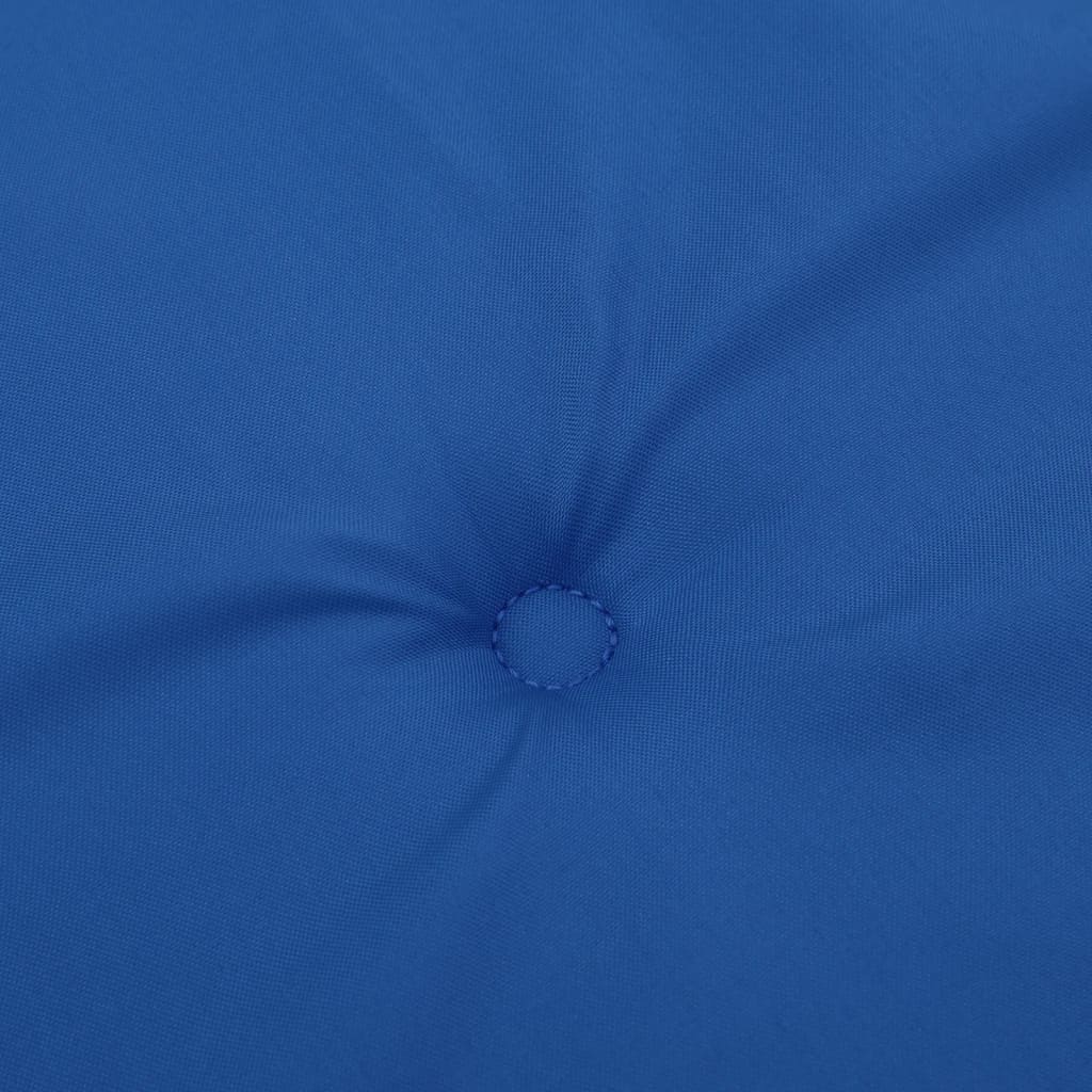 vidaXL وسادة كرسي شاطئ أزرق ملكي (75 + 105)3x50x سم