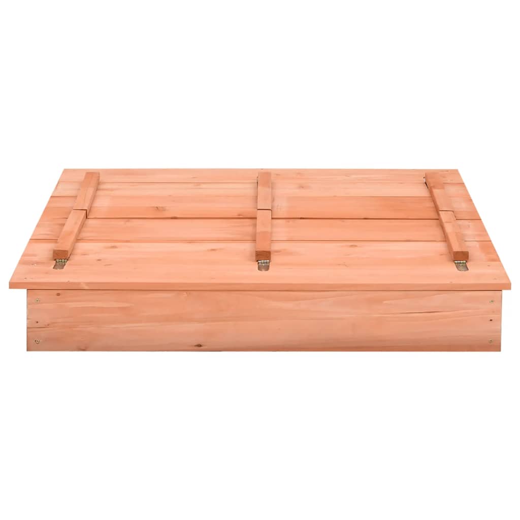 vidaXL صندوق رمل خشب تنوب 95×90×15 سم