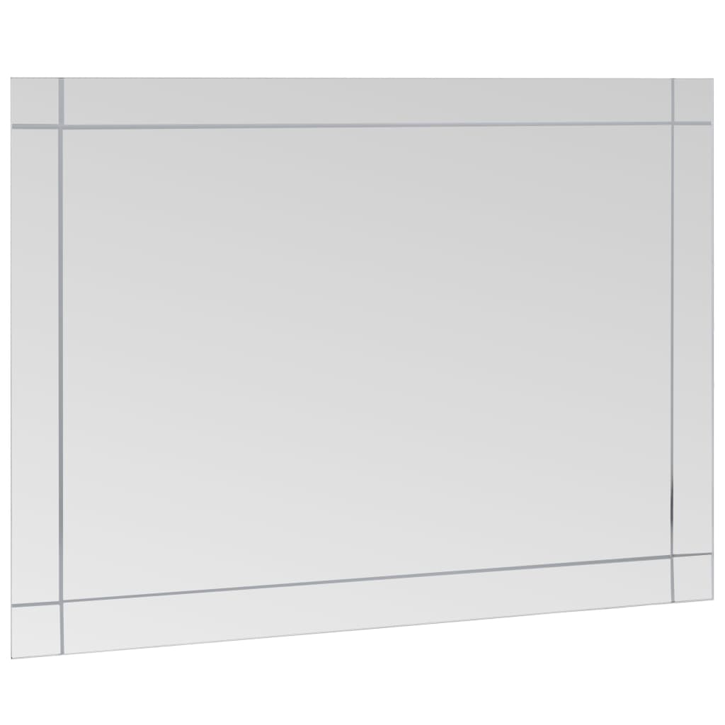 vidaXL مرآة حائط 60×50 سم زجاج