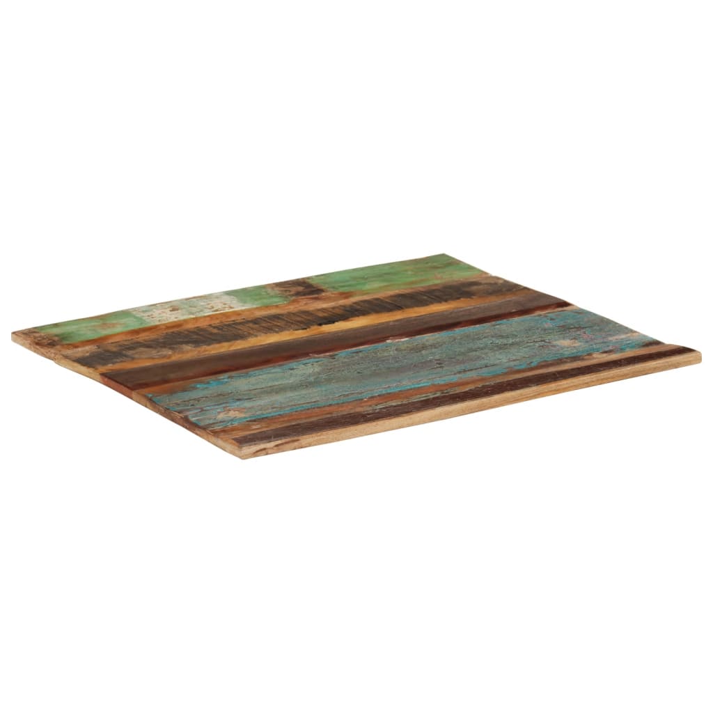 vidaXL سطح طاولة مستطيل 70×80 سم 15-16 ملم خشب صلب مستصلح