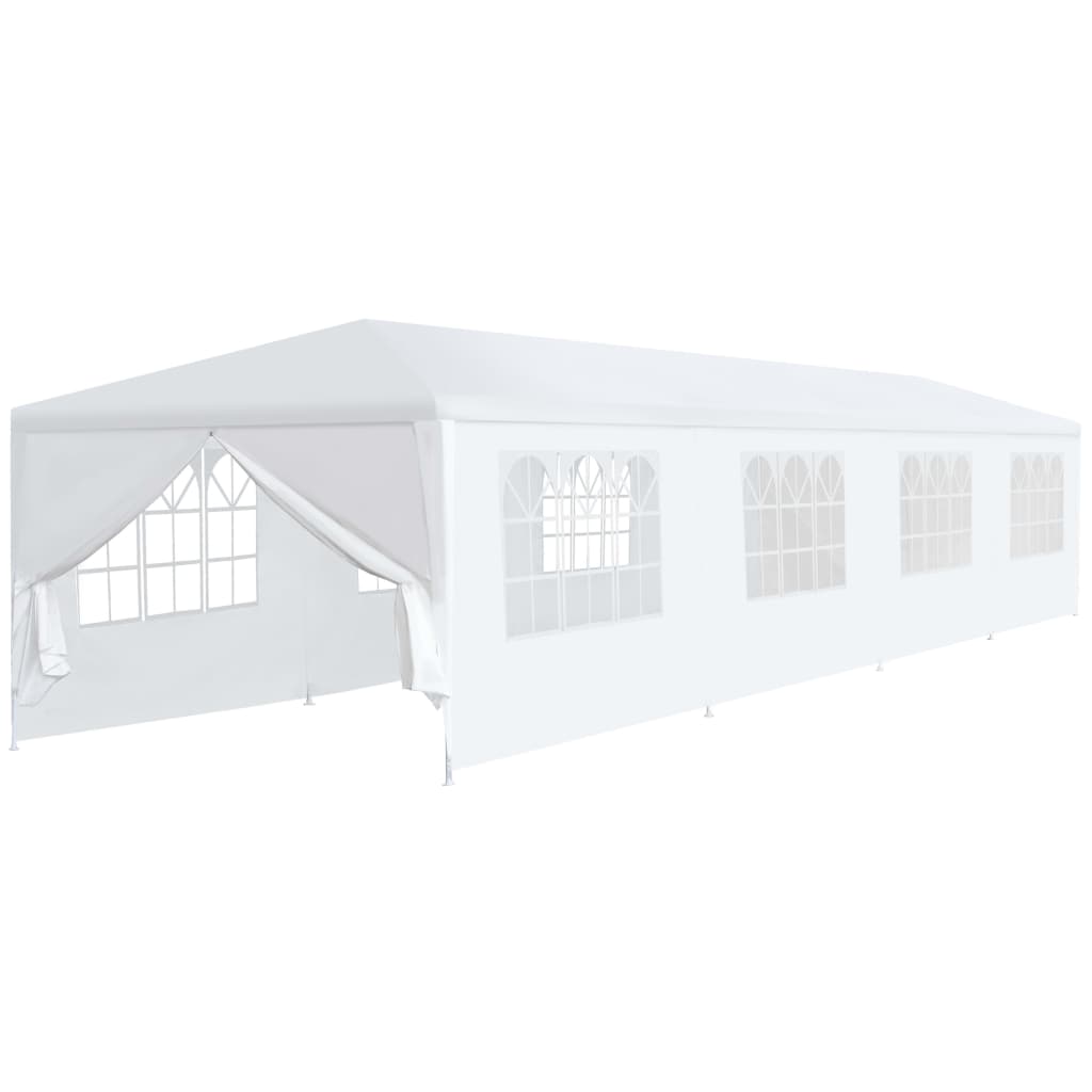 vidaXL خيمة حديقة 3x12 متر أبيض