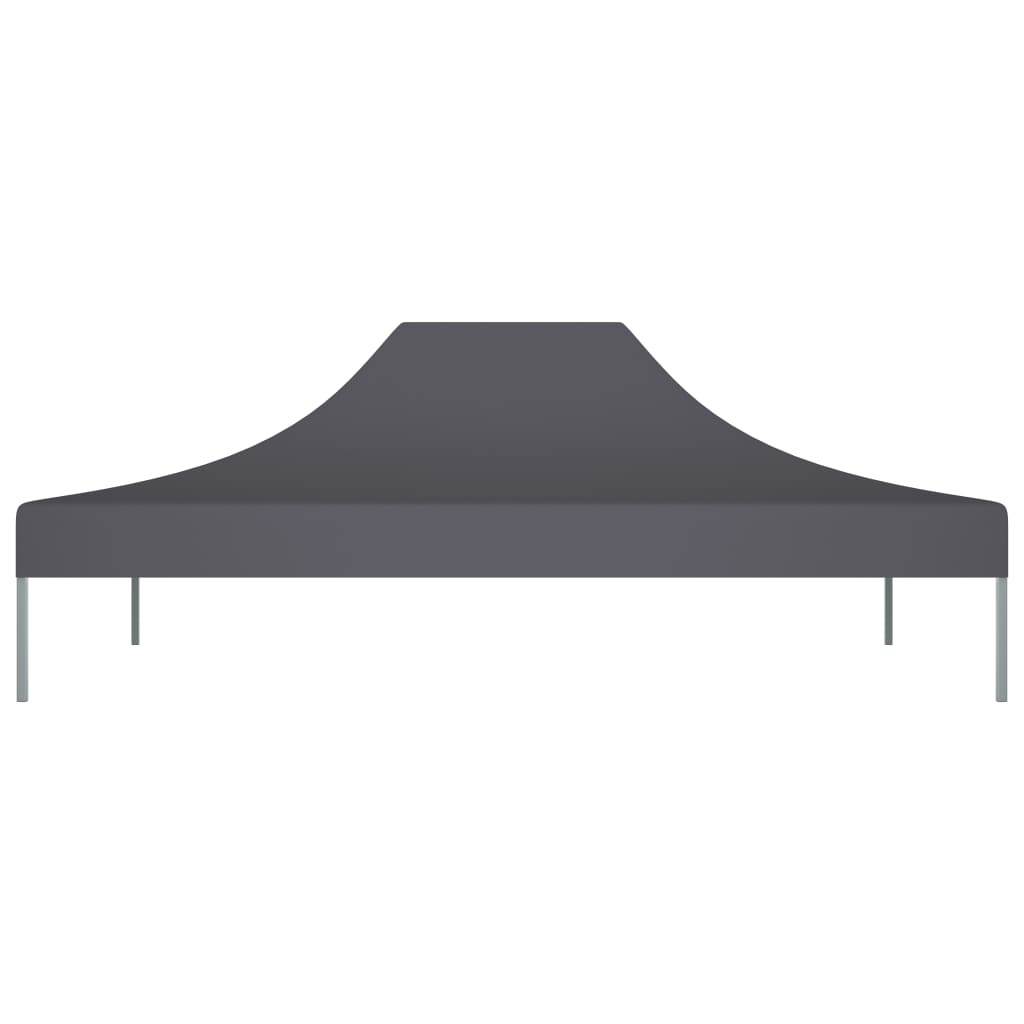 vidaXL سقف خيمة حفلات 4×3 م أنتراسيت 270 جم/م²