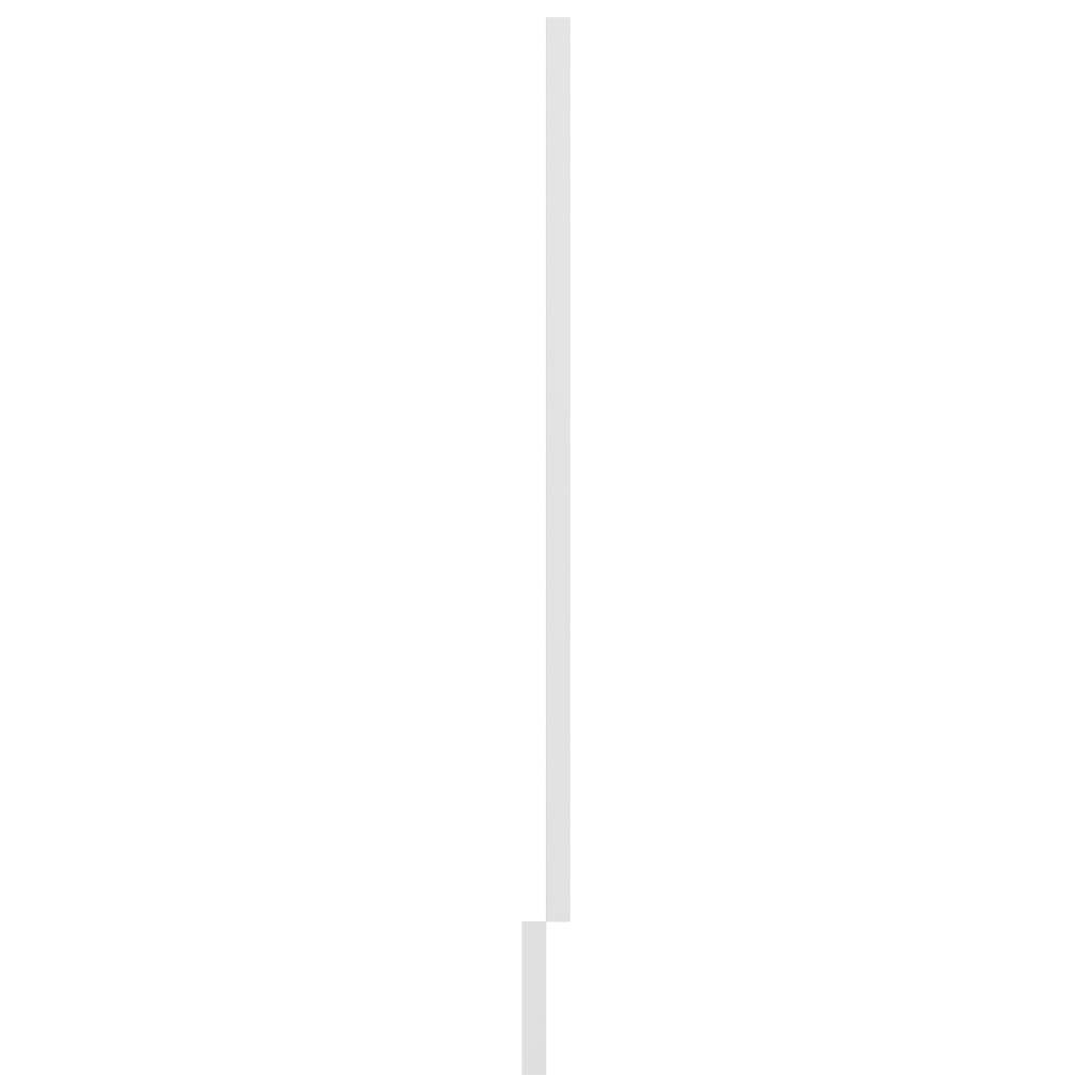 vidaXL لوحة غسالة صحون أبيض 45×3×67 سم خشب حبيبي