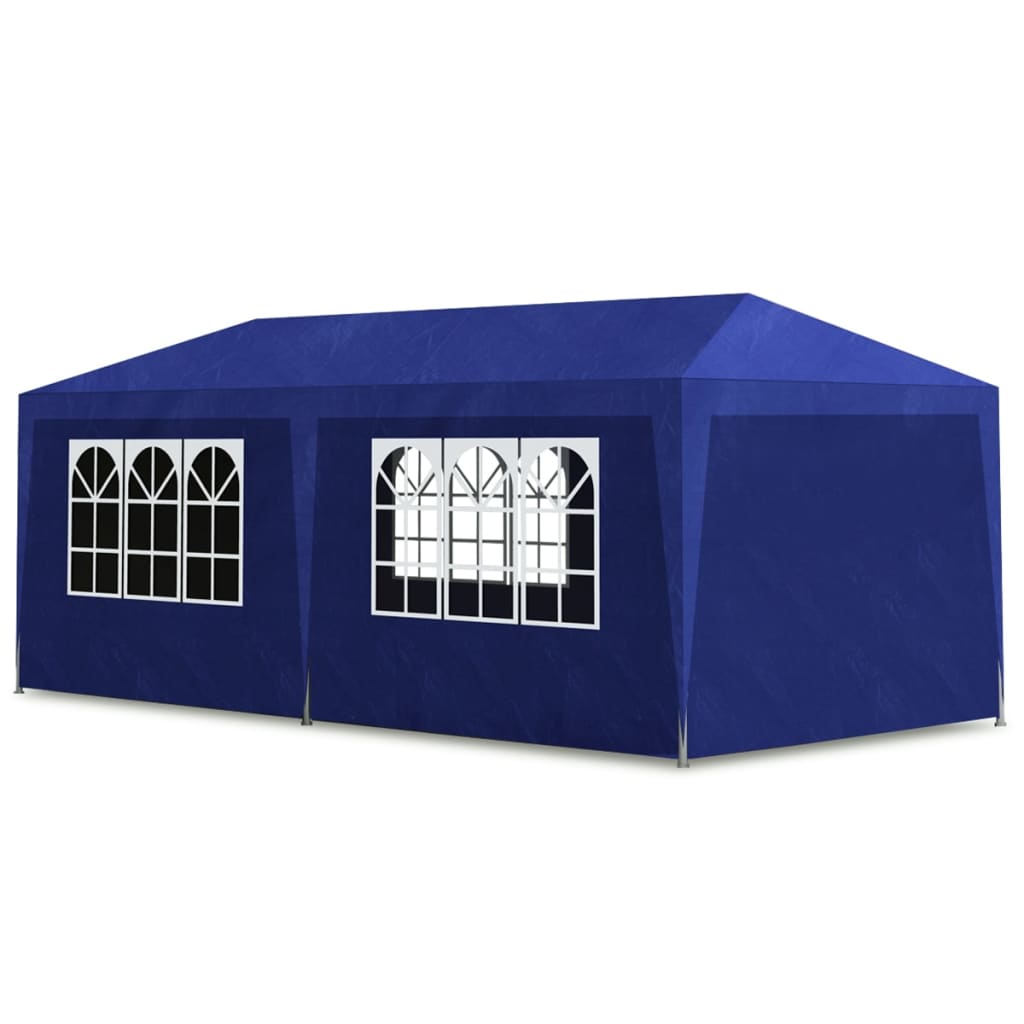 vidaXL خيمة حفلات 3×6 م أزرق
